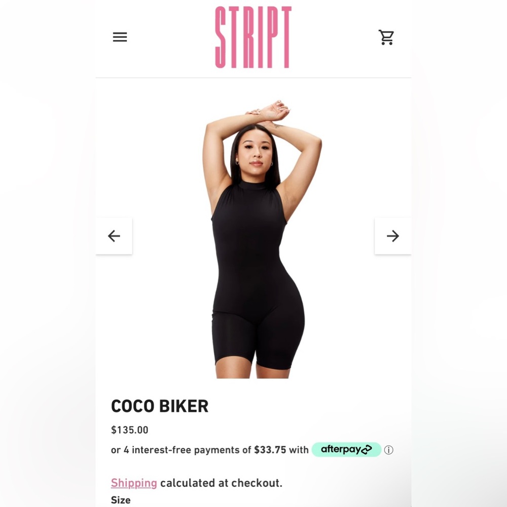 BRAND NEW WITH TAGS: COCO BIKER BY STRIPT